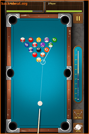 The king of Pool billiards screenshot