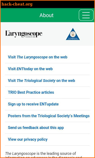 The Laryngoscope screenshot