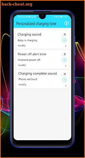 The latest mobile phone charging sound screenshot