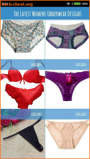 The Latest Womens Underwear Designs screenshot