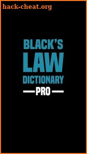 The Law Dictionary screenshot