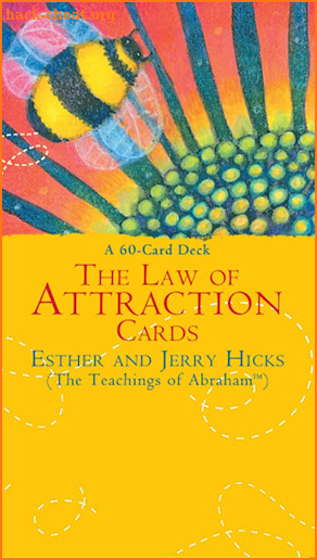 The Law of Attraction Cards- Esther & Jerry Hicks screenshot