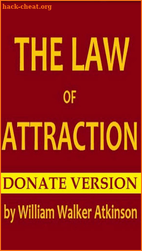 The Law of Attraction DONATE screenshot