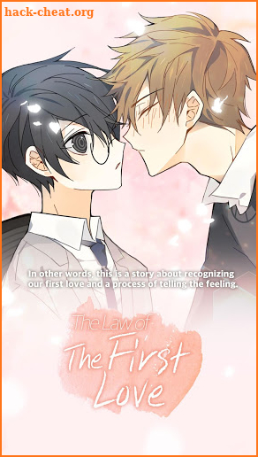 The Law of the First Love ㅣ BL/Yaoi otome game screenshot