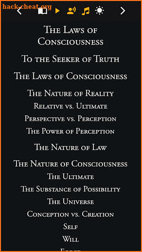 The Laws of Consciousness screenshot
