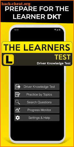 The Learners Test Practice DKT screenshot