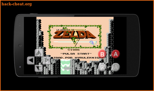 The legend of Zelda 1986 (emulator) screenshot