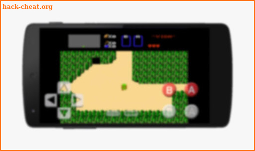 The legend of Zelda emulator screenshot