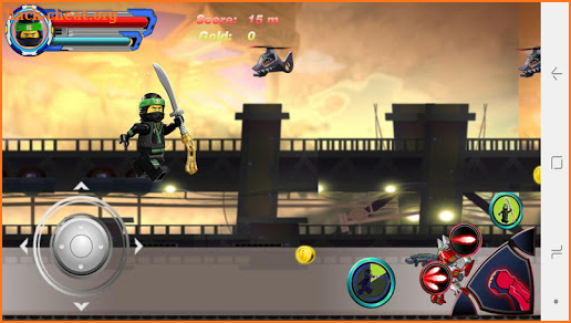 the lego - ninjago Spinjitzu battel screenshot