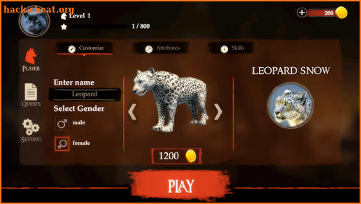 The Leopard screenshot