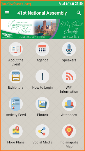 The Links, Incorporated Events screenshot