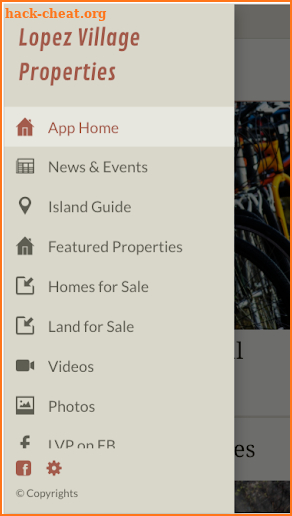 the Lopez Island App screenshot