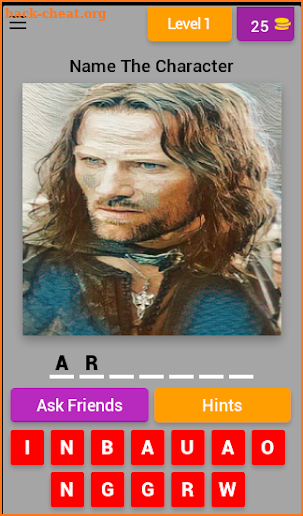 The Lord of The Rings Quiz screenshot