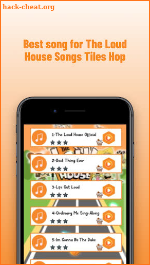 The Loud House Songs Tiles Hop screenshot