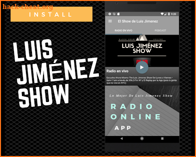 The Luis Jiménez Show Radio screenshot
