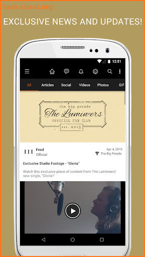 The Lumineers screenshot