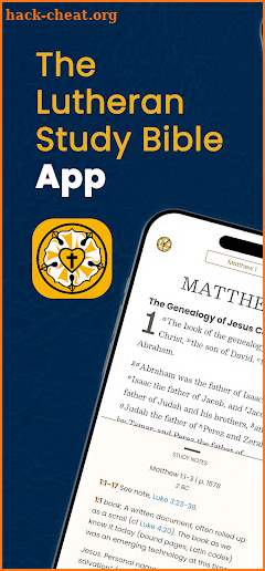 The Lutheran Study Bible screenshot