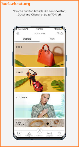 The Luxury Closet - Buy & Sell screenshot