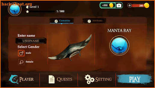 The Manta rays screenshot