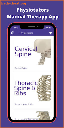 The Manual Therapy App screenshot