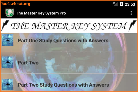 The Master Key System PRO (Law of Attraction) screenshot
