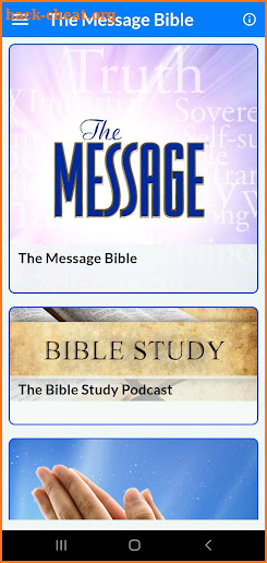The Message Bible for Study screenshot