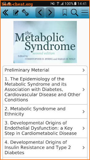 The Metabolic Syndrome, 2nd screenshot