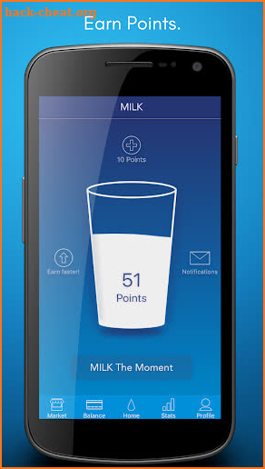 The MILK App screenshot