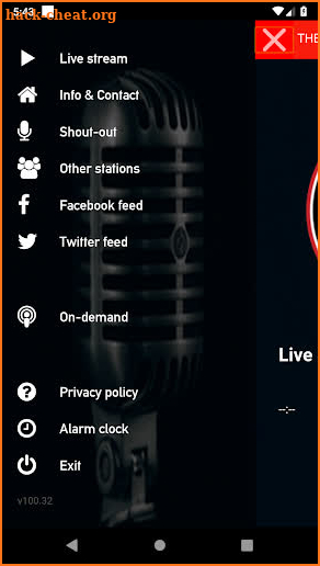 The Mix Radio Network screenshot