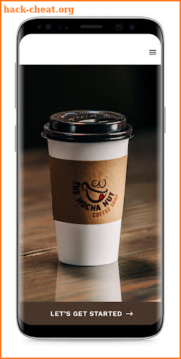 The Mocha Nut Coffee App screenshot