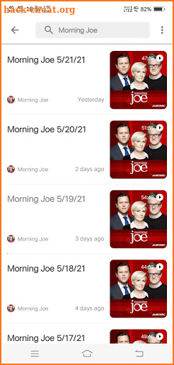 The Morning Joe- MSNBC screenshot