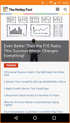 The Motley Fool screenshot