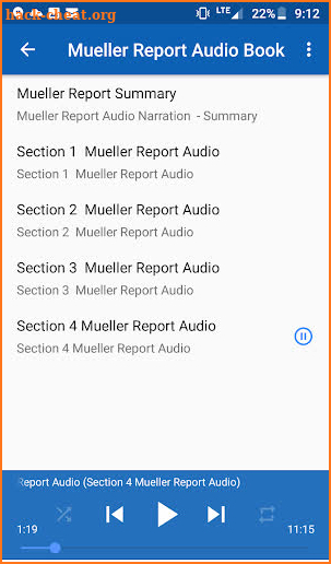The Mueller Report Free Audio Book screenshot
