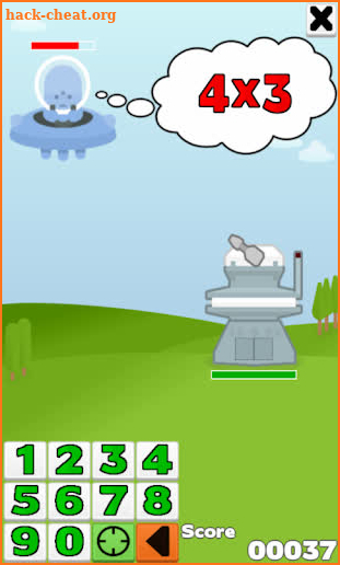 The Multiplication Tables Game screenshot