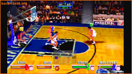 The NBA-JAM Slam Dunk Shot Moves screenshot