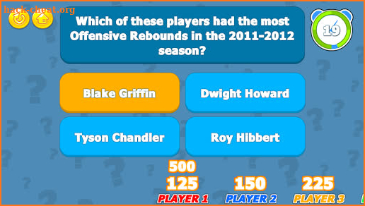 The NBA Trivia Challenge screenshot