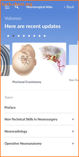 The Neurosurgical Atlas screenshot