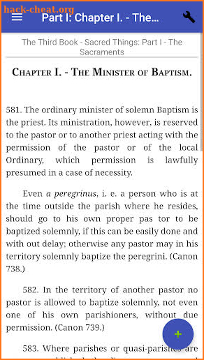 The new canon law : a commentary and summary screenshot