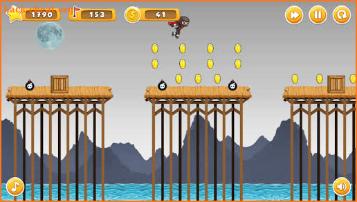 The Ninja Runner Premium screenshot