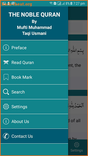 The Noble Quran screenshot