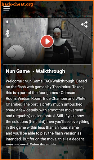 The Nun Valak Walkthrough screenshot