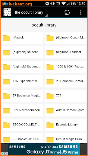 the occult library screenshot