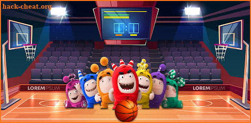 The Oddbods Basketball screenshot