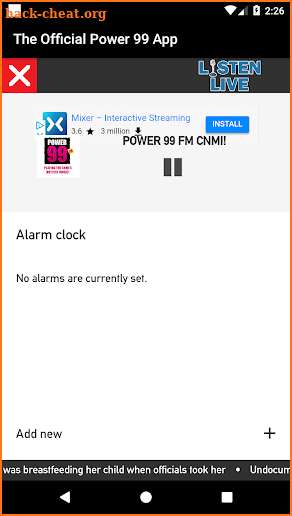 The Official Power 99 App screenshot