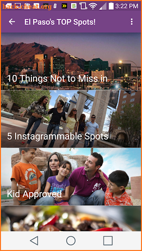 The Official Visit El Paso App screenshot