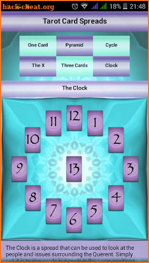 The Open Minded Tarot Guide screenshot