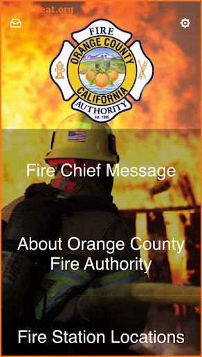 The Orange County Fire Authority App screenshot
