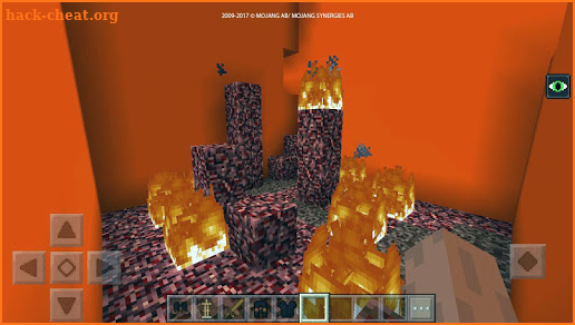 The Orange parkour map for MCPE screenshot