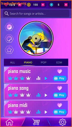 The Owl House Piano Game screenshot