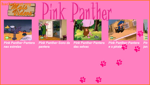 The Panther Cartoons screenshot